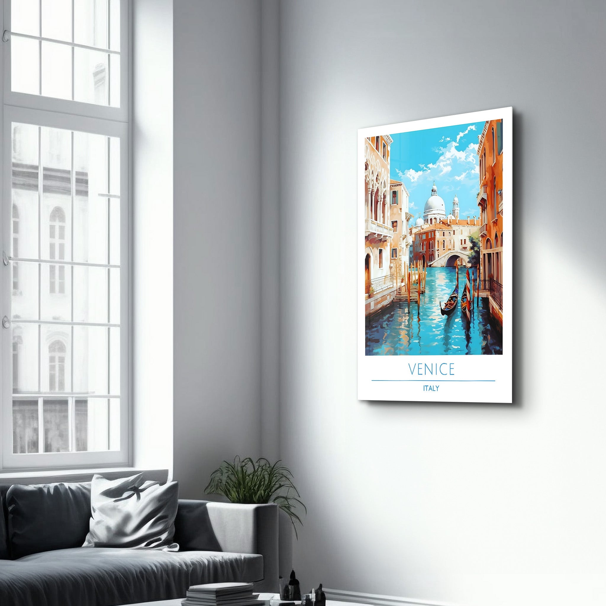 Venice Italy-Travel Posters | Glass Wall Art