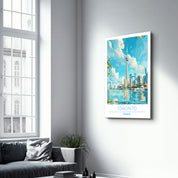 Toronto Canada-Travel Posters | Glass Wall Art