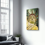 Statue of Liberty | Glass Wall Art - ArtDesigna Glass Printing Wall Art