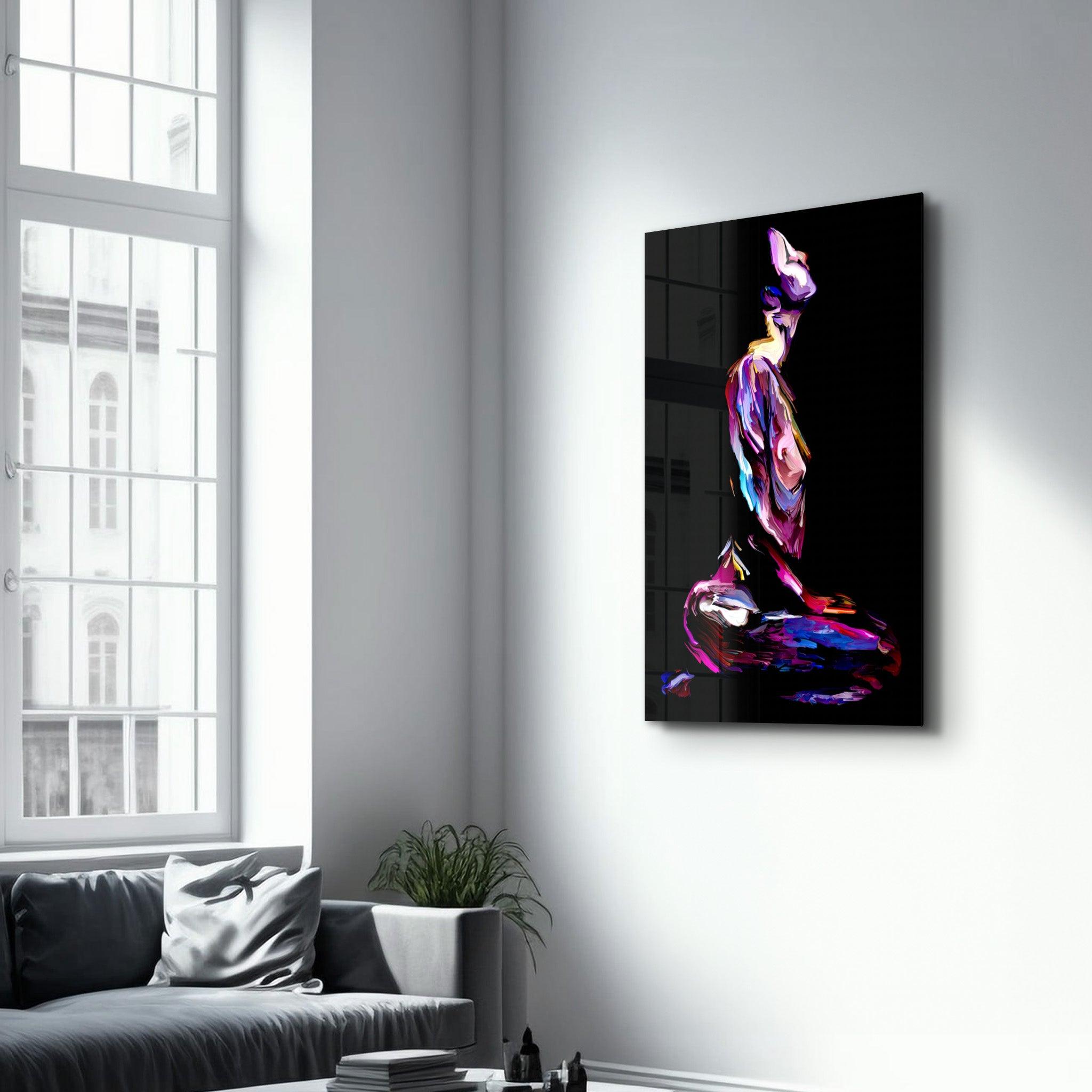 Yoga | Glass Wall Art - ArtDesigna Glass Printing Wall Art