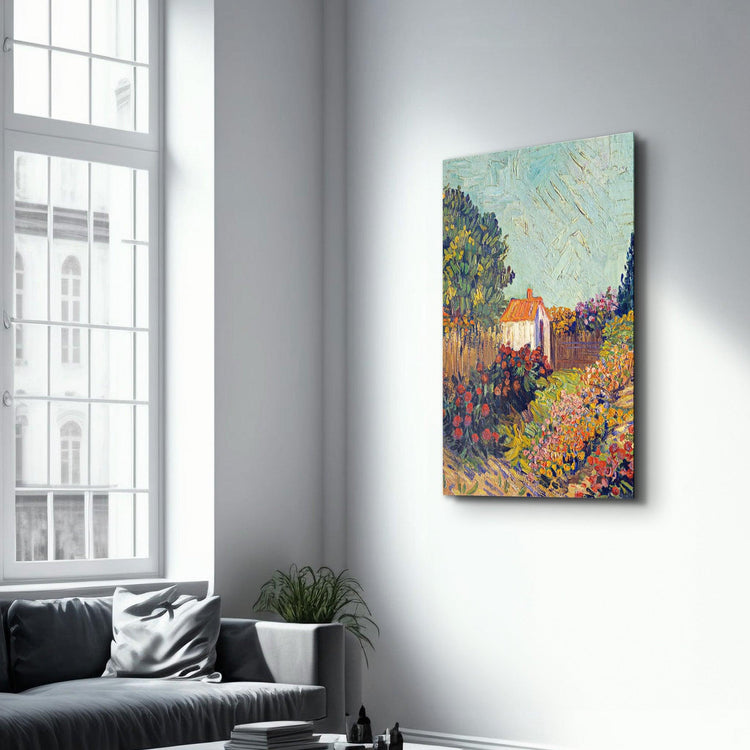 Landscape (1925–1928) by Vincent van Gogh | Glass Wall Art – ArtDesigna ...