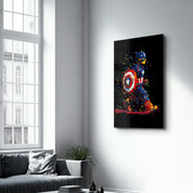 Pixel CPTN | Designers Collection Glass Wall Art