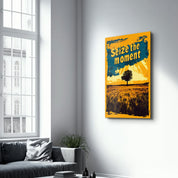 Seize the Moment - Motivational Glass Wall Art