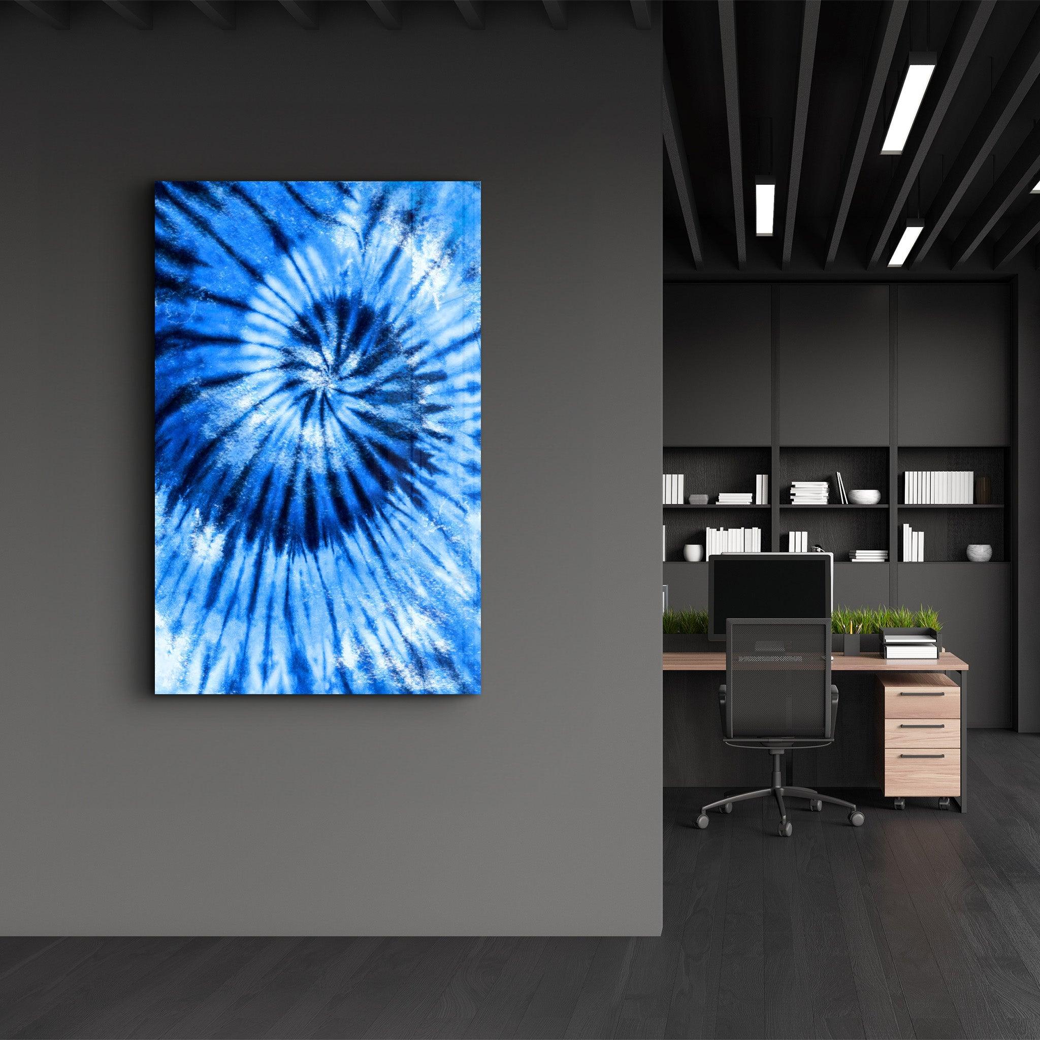 Blue Feather | Glass Wall Art - ArtDesigna Glass Printing Wall Art