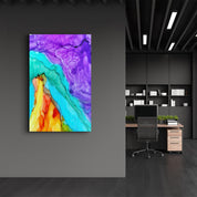 Colorful Marble | Glass Wall Art - ArtDesigna Glass Printing Wall Art