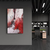 Bird's Eye In Red V2 | Glass Wall Art - ArtDesigna Glass Printing Wall Art