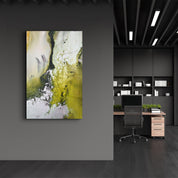 Bird's Eye In Yellow V2 | Glass Wall Art - ArtDesigna Glass Printing Wall Art