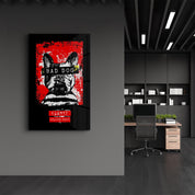 The Wanted Dog | Glass Wall Art - ArtDesigna Glass Printing Wall Art