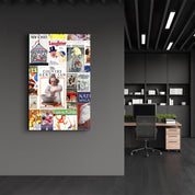 Retro Magazine Covers-8 - Glass Wall Art - ArtDesigna Glass Printing Wall Art