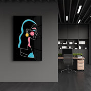 Modern Line Abstract V2 | Glass Wall Art - ArtDesigna Glass Printing Wall Art