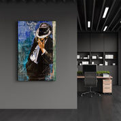 Lonely Man | Glass Wall Art - ArtDesigna Glass Printing Wall Art