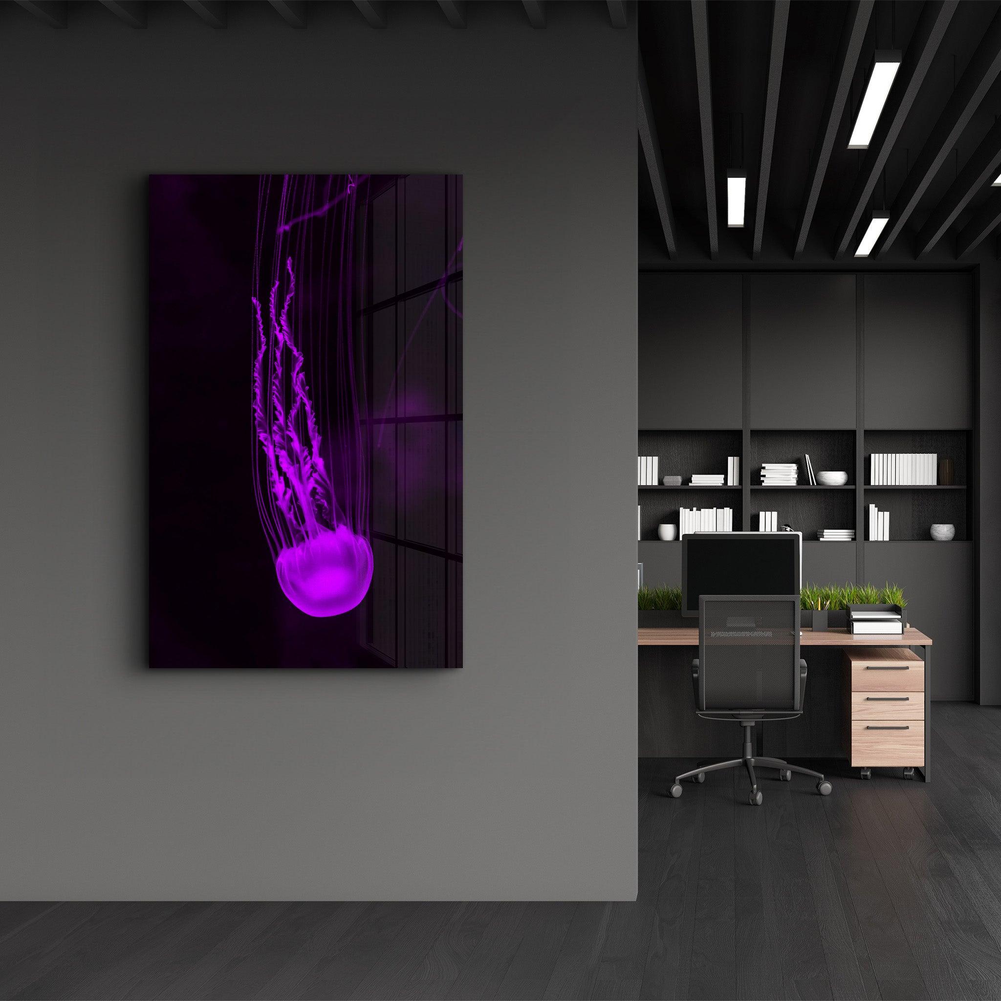 Jellyfish | Glass Wall Art - ArtDesigna Glass Printing Wall Art