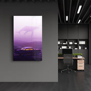 Flying Whale | Designer's Collection Glass Wall Art - ArtDesigna Glass Printing Wall Art