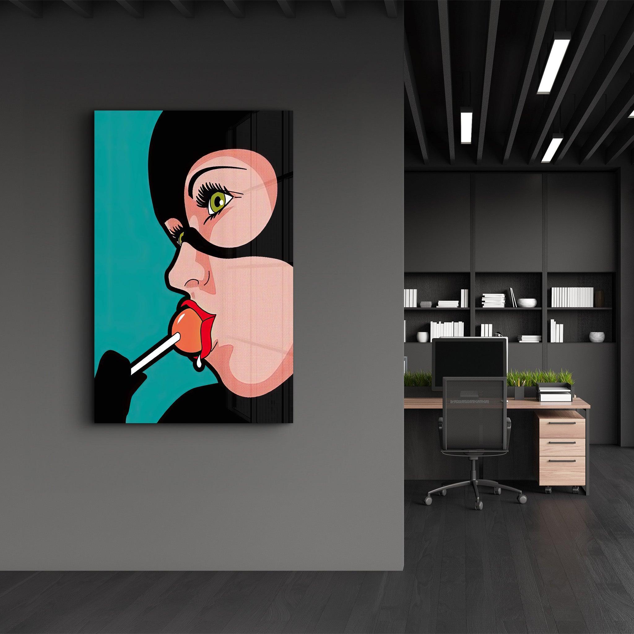 Lollipop | Designer's Collection Glass Wall Art - ArtDesigna Glass Printing Wall Art