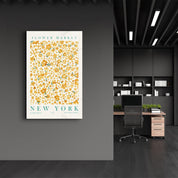 Flower Market No:11 New York | Gallery Print Collection Glass Wall Art - ArtDesigna Glass Printing Wall Art