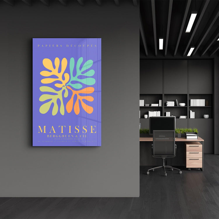 ・"H. Matisse 1953"・Gallery Print Collection Glass Wall Art - ArtDesigna Glass Printing Wall Art