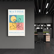 H. Matisse Botanical Archive 1953 | Gallery Print Collection Glass Wall Art - ArtDesigna Glass Printing Wall Art