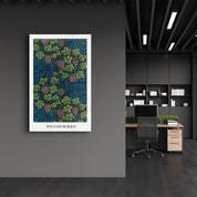 William Morris - Grapes | Gallery Print Collection Glass Wall Art - ArtDesigna Glass Printing Wall Art