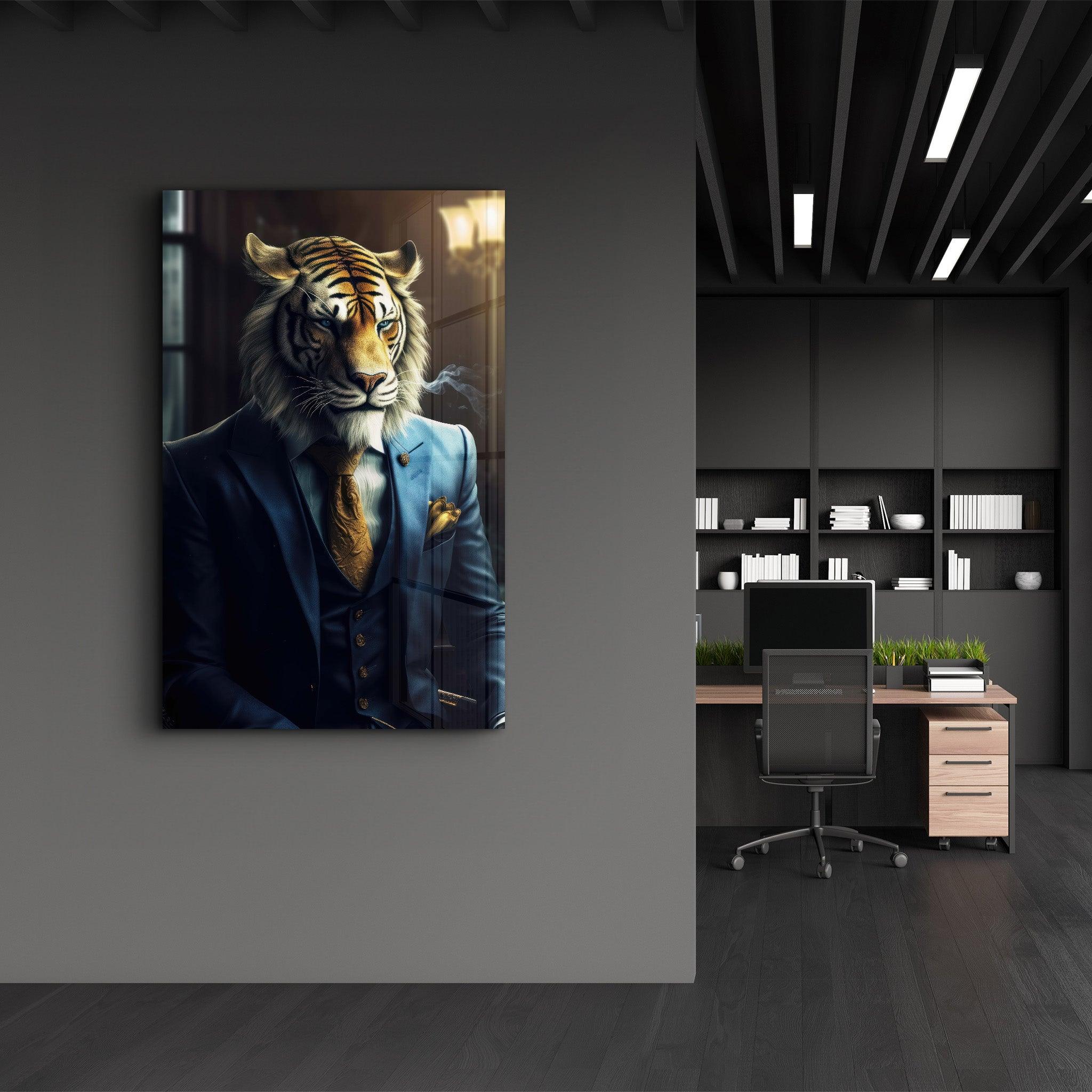 Be Serious | Designers Collection Glass Wall Art - ArtDesigna Glass Printing Wall Art