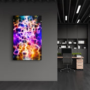 Light Waves 2 | Glass Wall Art - ArtDesigna Glass Printing Wall Art