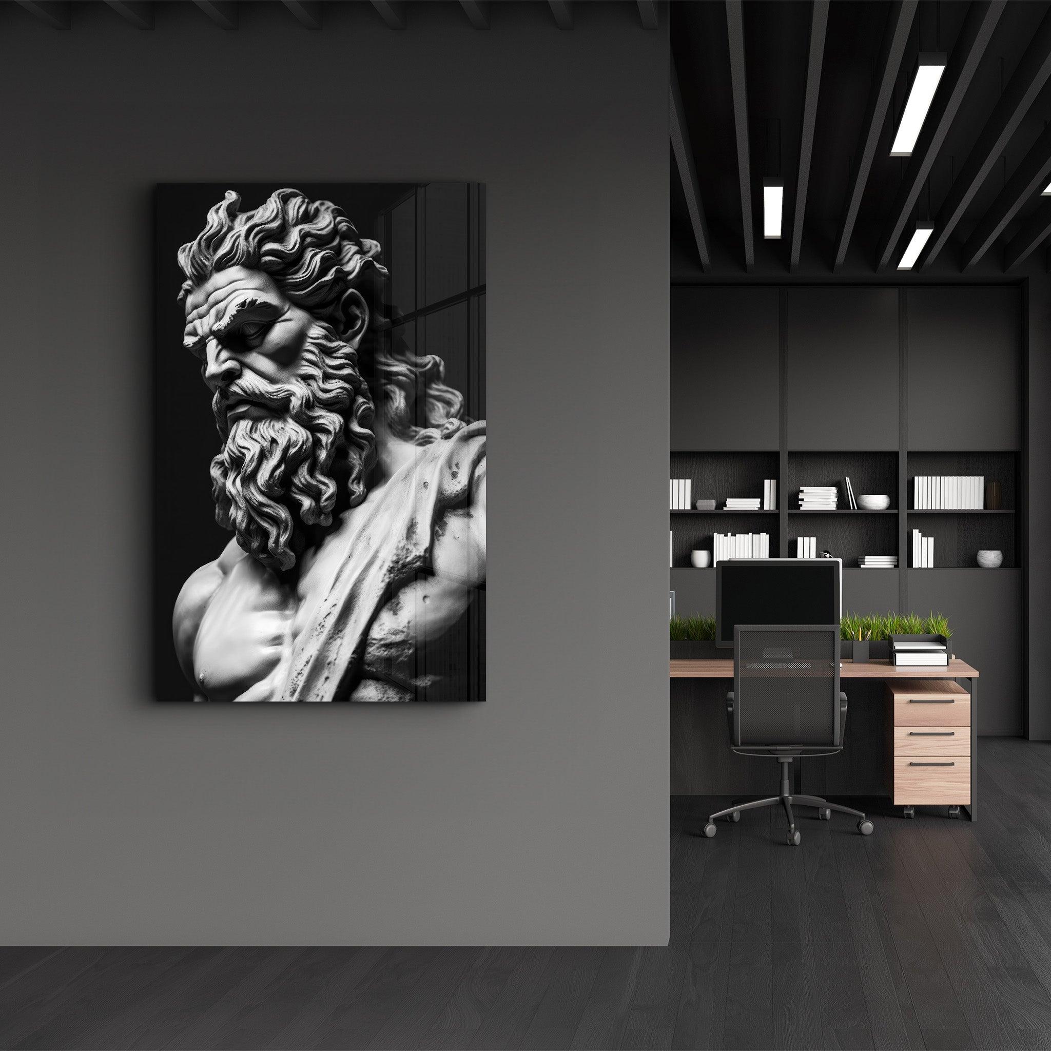 Zeus | Designers Collection Glass Wall Art - ArtDesigna Glass Printing Wall Art