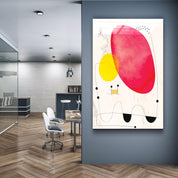 Colorful Modern Shapes 3 | Glass Wall Art - Artdesigna