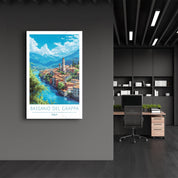 Bassano Del Grappa Italy-Travel Posters | Glass Wall Art - ArtDesigna Glass Printing Wall Art
