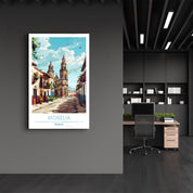 Moralia Mexico-Travel Posters | Glass Wall Art - ArtDesigna Glass Printing Wall Art