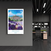 Provence France-Travel Posters | Glass Wall Art - ArtDesigna Glass Printing Wall Art
