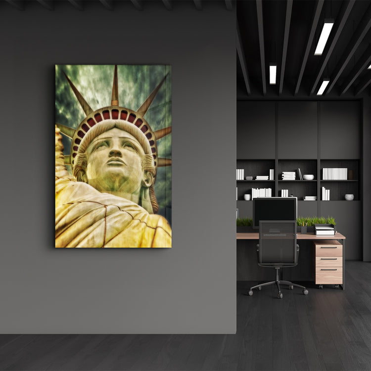 ・"Statue of Liberty"・Glass Wall Art - ArtDesigna Glass Printing Wall Art