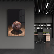 Basketball | Glass Wall Art - ArtDesigna Glass Printing Wall Art