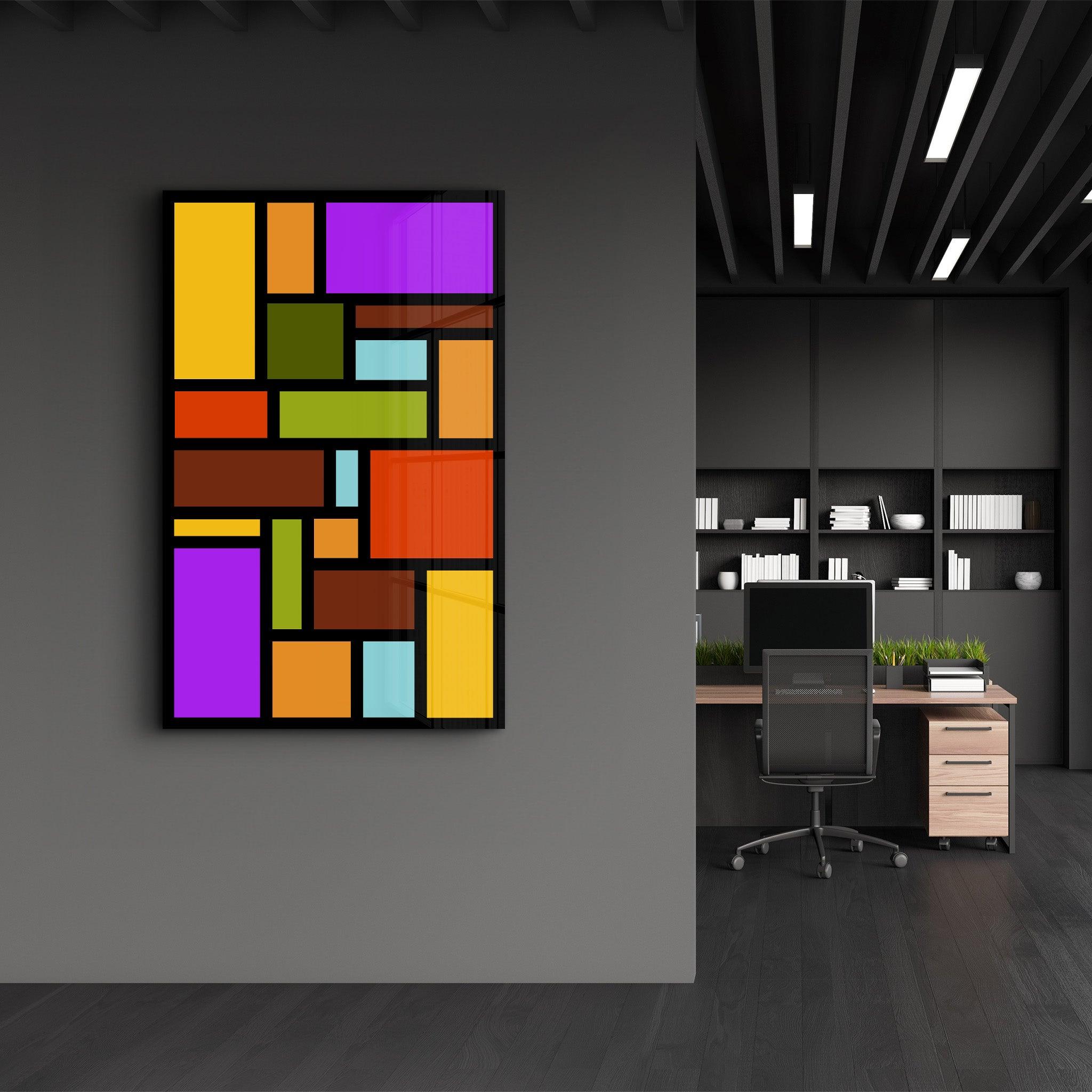 Rainbow | Designer's Collection Glass Wall Art - ArtDesigna Glass Printing Wall Art
