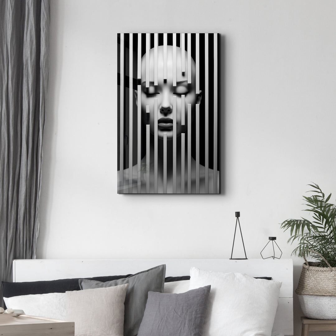 Behind the Bars 2 | Designers Collection Glass Wall Art