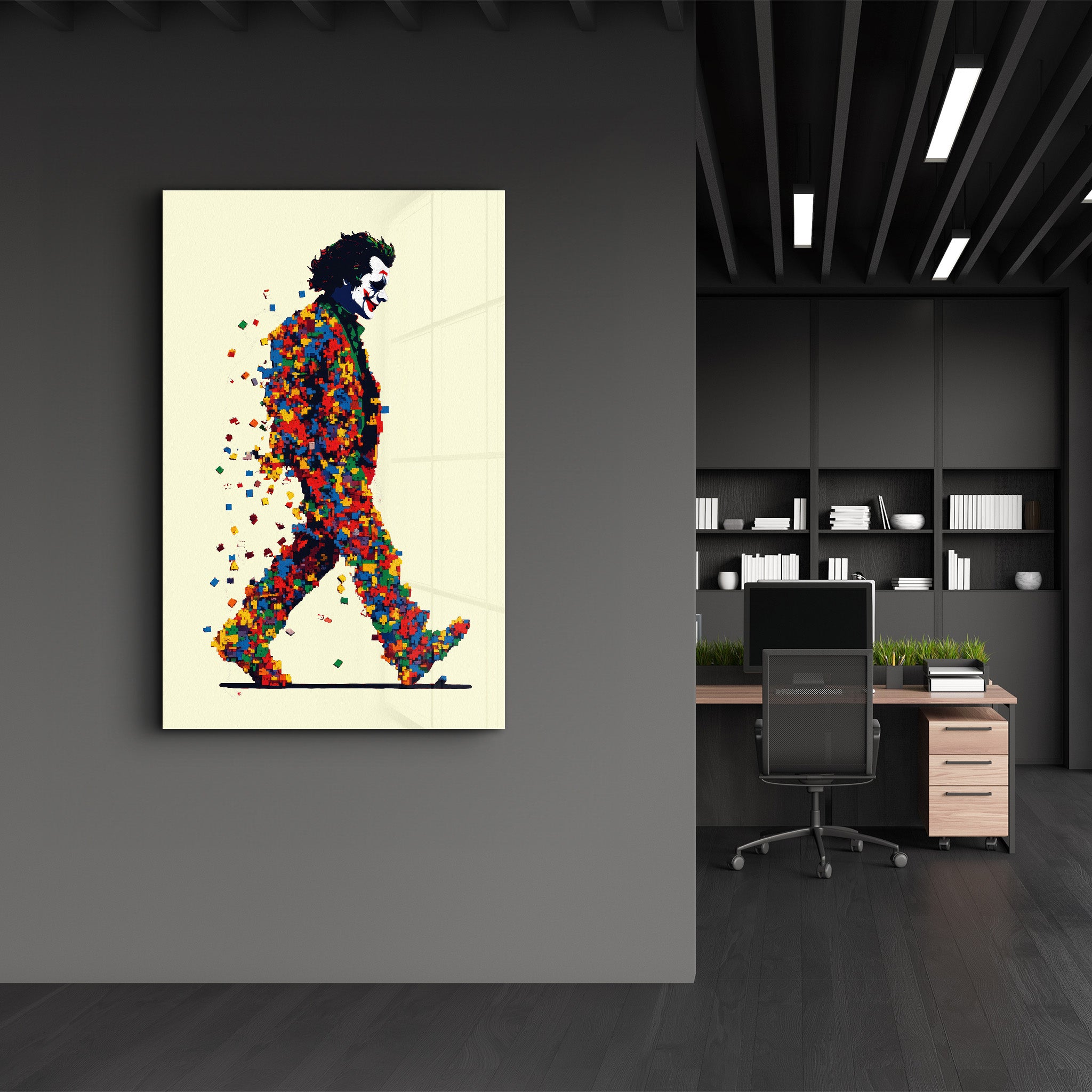 Pixel JKR | Designers Collection Glass Wall Art