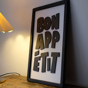 BON APPÉTIT – Wooden Letter Wall Art