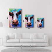 Cow Smiling | Glass Wall Art - ArtDesigna Glass Printing Wall Art