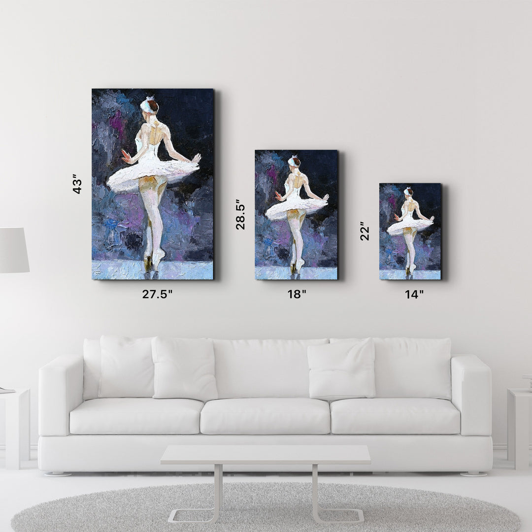 ・"Ballerina"・Glass Wall Art - ArtDesigna Glass Printing Wall Art