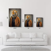 Tiger Head | Glass Wall Art - ArtDesigna Glass Printing Wall Art