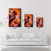 Magical Canyon | Glass Wall Art - Artdesigna