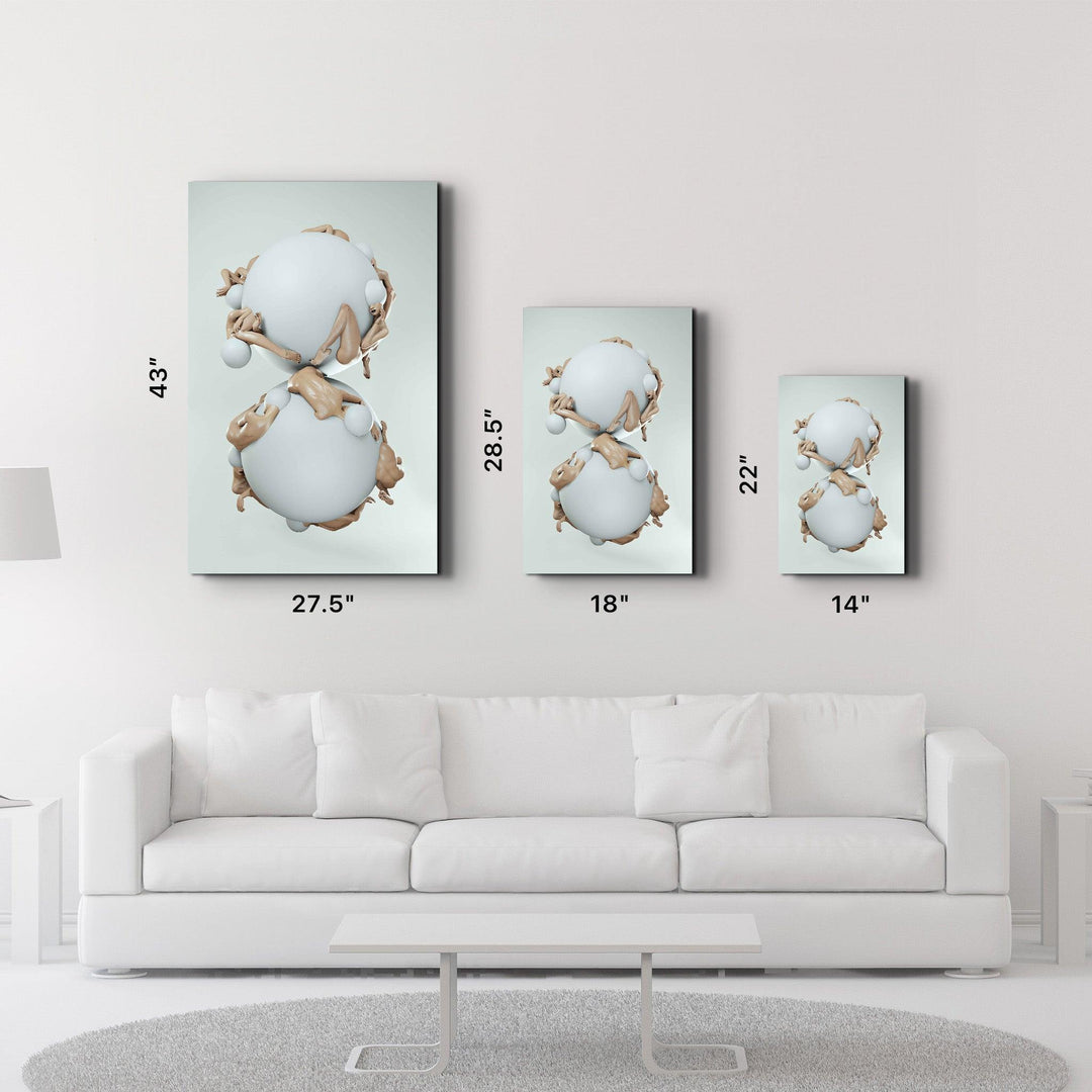 Supra Round Heads V5 | Designer's Collection Glass Wall Art - ArtDesigna Glass Printing Wall Art