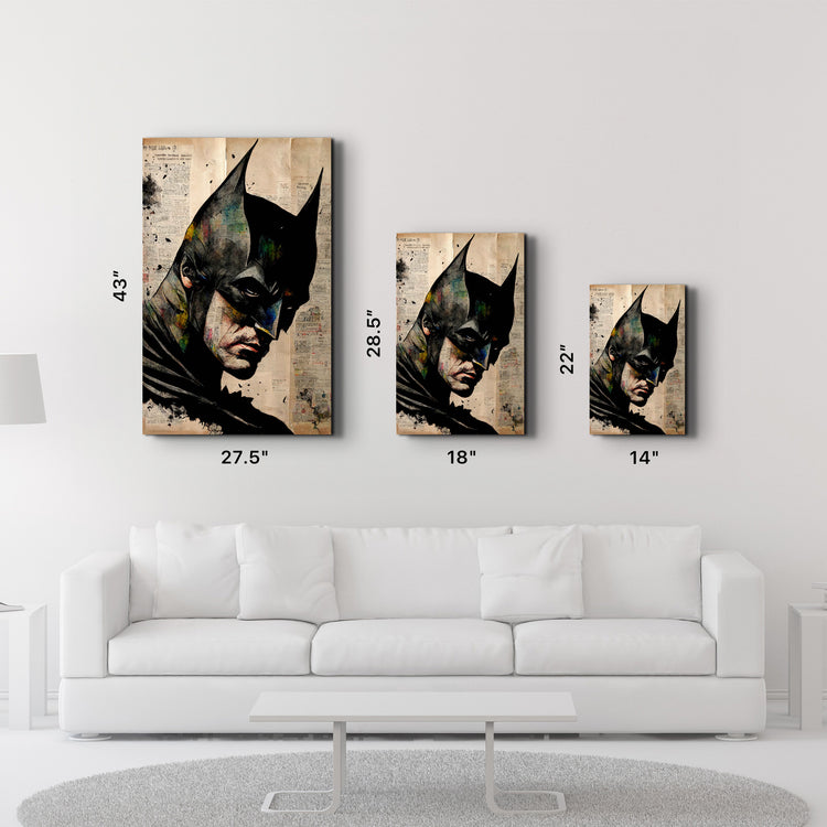 Bat Redesigned | Designer's Collection Glass Wall Art - ArtDesigna Glass Printing Wall Art
