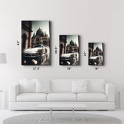Speeding in the Middle East | Designer's Collection Glass Wall Art - ArtDesigna Glass Printing Wall Art