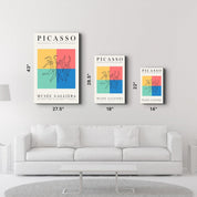 Pablo Picasso - Originaux Et Lithographies | Gallery Print Collection Glass Wall Art - ArtDesigna Glass Printing Wall Art