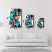 Colorwaves | Glass Wall Art - ArtDesigna Glass Printing Wall Art