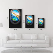 Ocean Window | Secret World Collection Glass Wall Art - ArtDesigna Glass Printing Wall Art