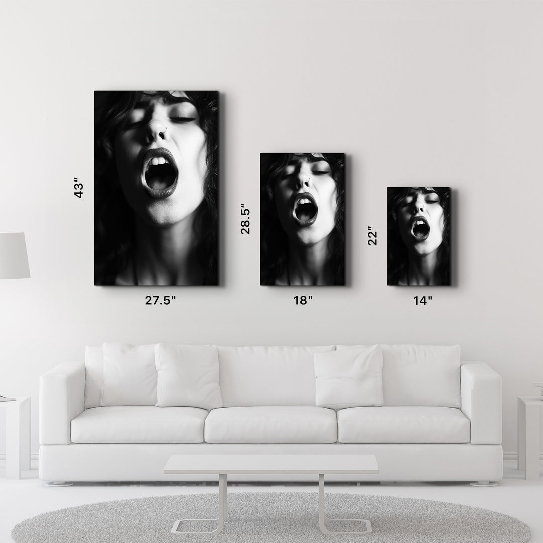 Scream | Designers Collection Glass Wall Art - ArtDesigna Glass Printing Wall Art
