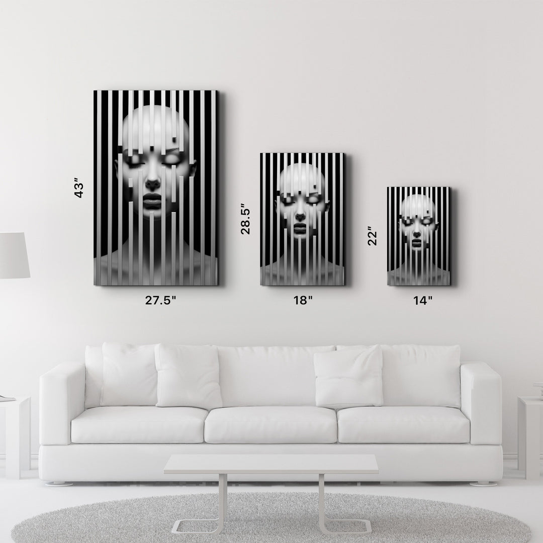 Behind the Bars 2 | Designers Collection Glass Wall Art