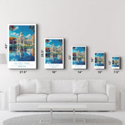 Reitro Park-Madrid Spain-Travel Posters | Glass Wall Art - ArtDesigna Glass Printing Wall Art