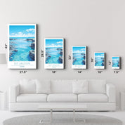 Sky Lagoon Iceland-Travel Posters | Glass Wall Art - Artdesigna