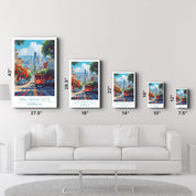 San Francisco-California USA-Travel Posters | Glass Wall Art - ArtDesigna Glass Printing Wall Art